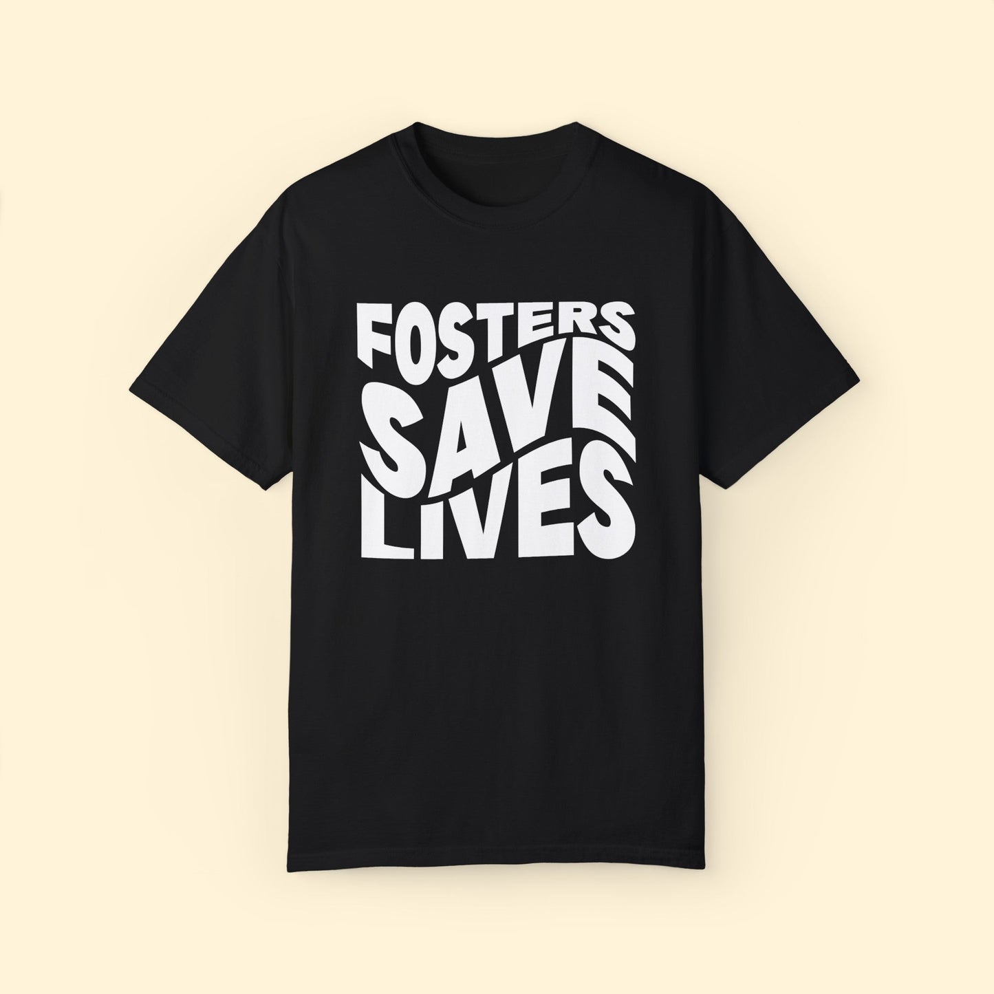 Fosters Save Lives | Comfort Colors Unisex T - shirt - Detezi Designs - 17920744083696663560