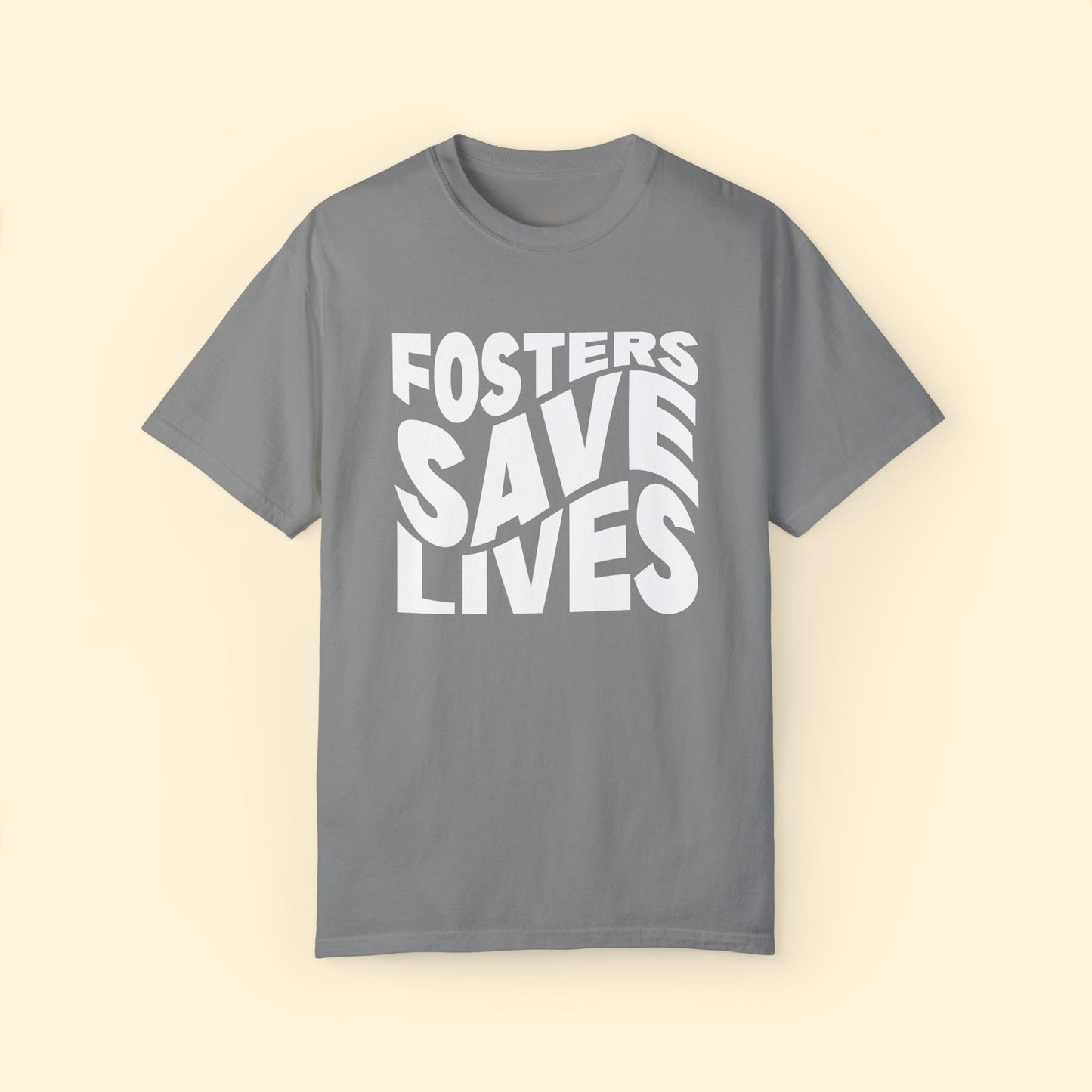 Fosters Save Lives | Comfort Colors Unisex T - shirt - Detezi Designs - 25328295861698724789