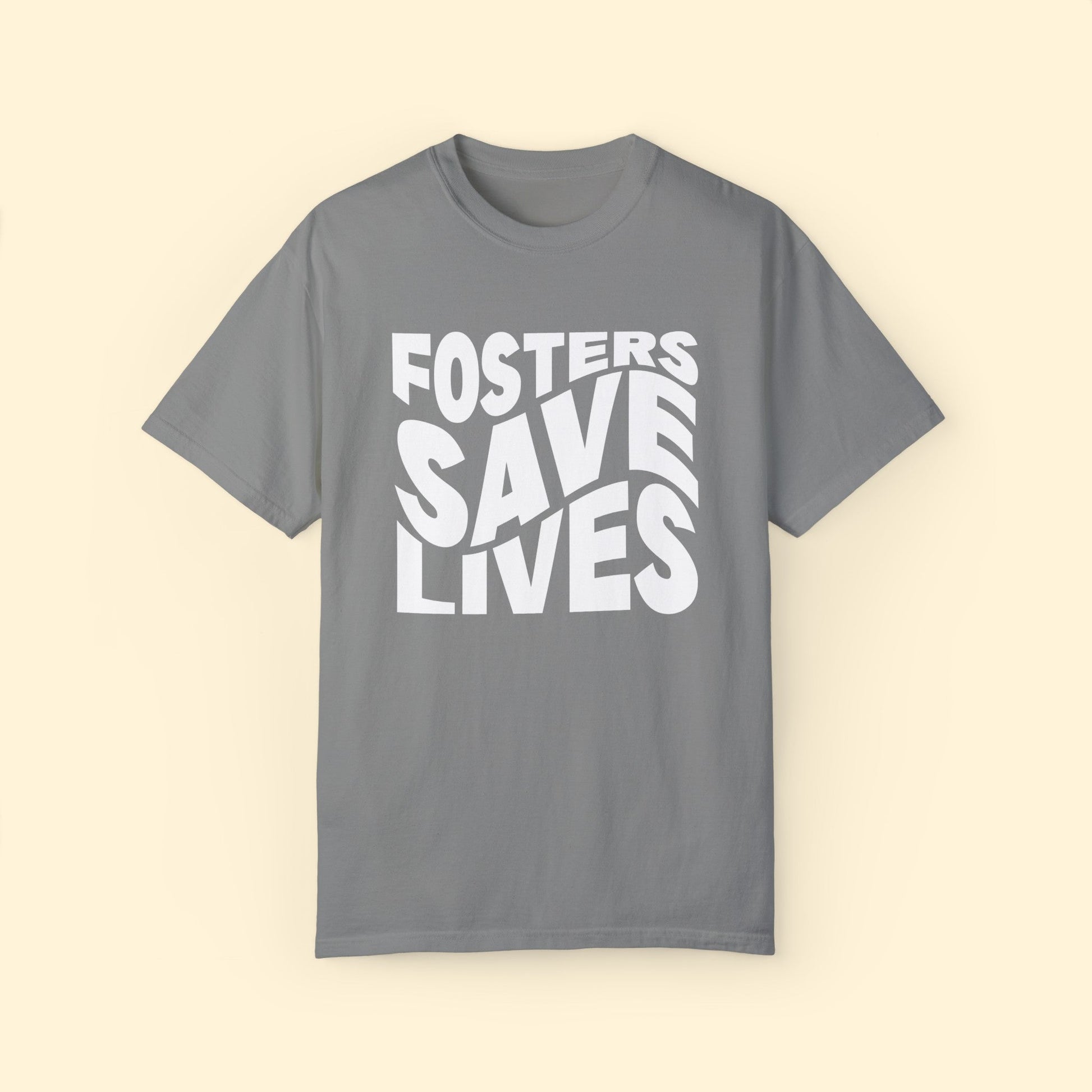 Fosters Save Lives | Comfort Colors Unisex T - shirt - Detezi Designs - 25328295861698724789