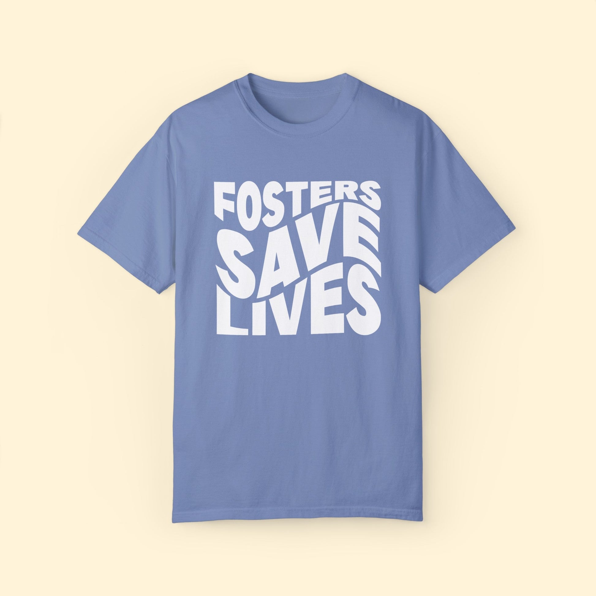 Fosters Save Lives | Comfort Colors Unisex T - shirt - Detezi Designs - 33377346761251863861