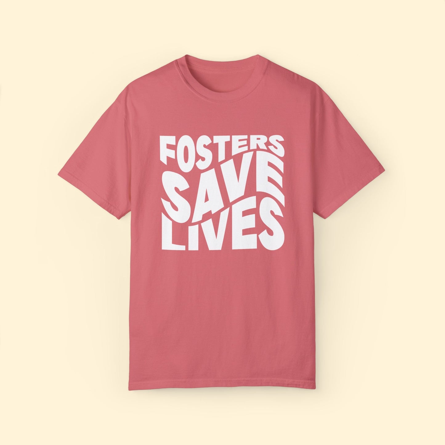 Fosters Save Lives | Comfort Colors Unisex T - shirt - Detezi Designs - 62307920176348706476