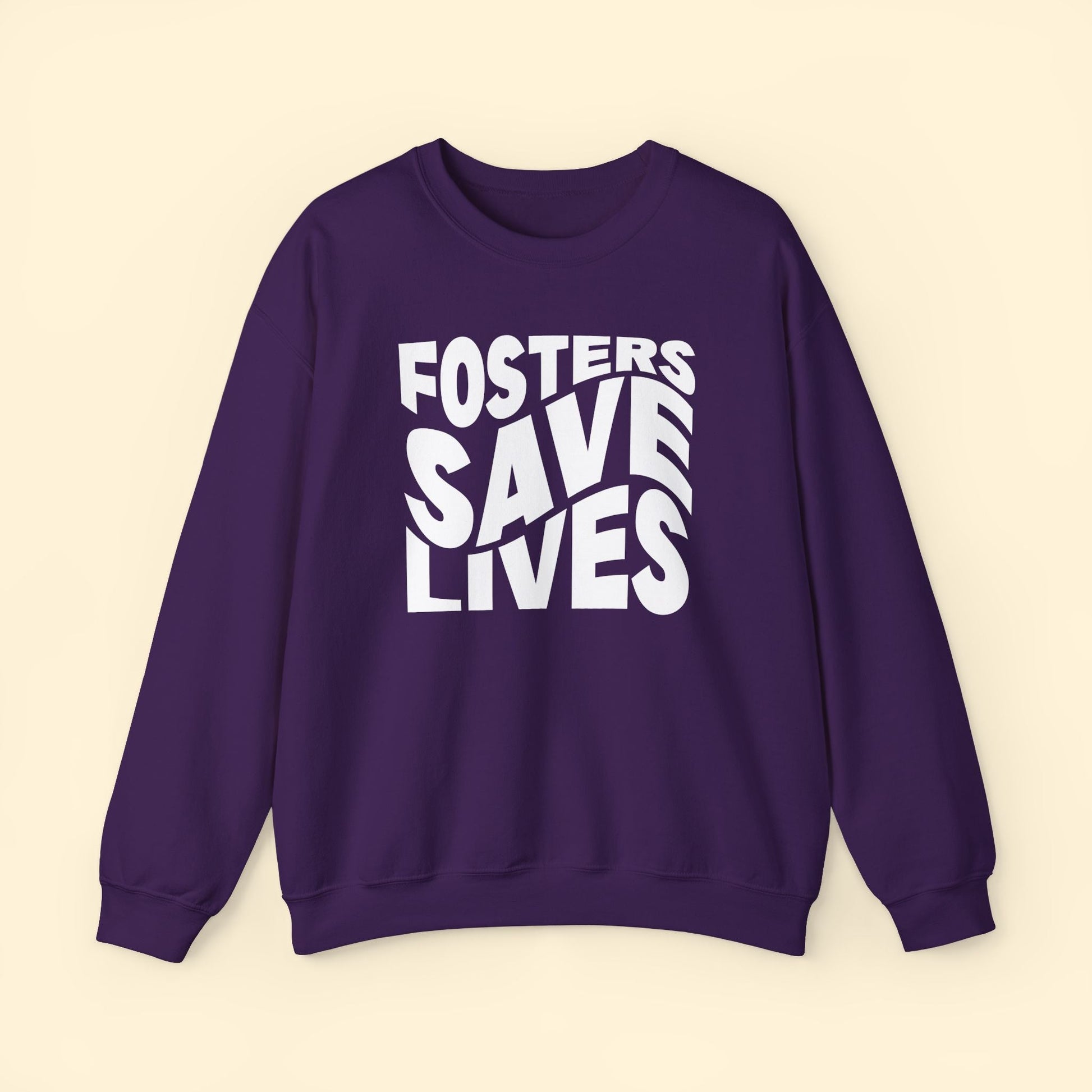 Fosters Save Lives | Crewneck Sweatshirt - Detezi Designs - 22868692956342175913
