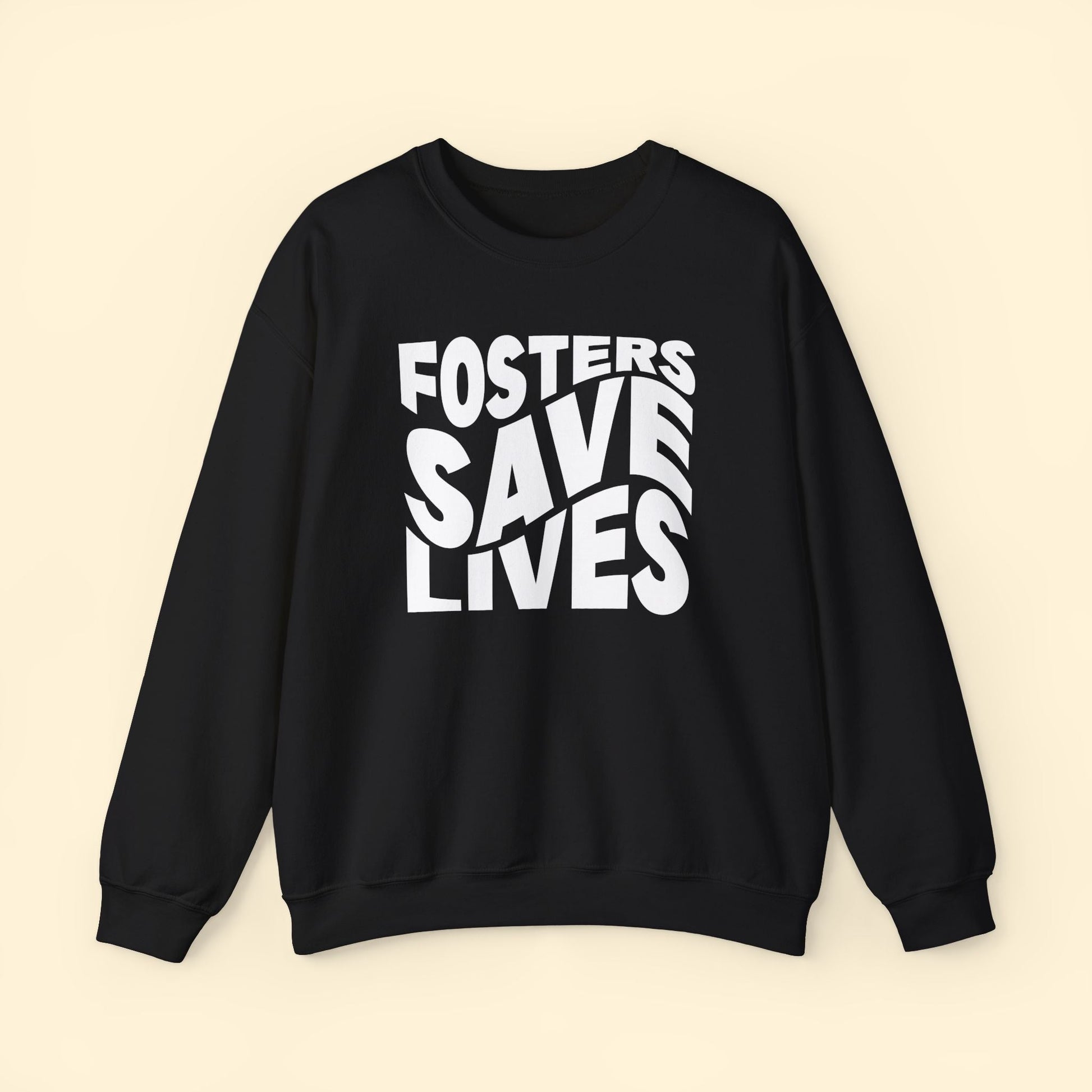 Fosters Save Lives | Crewneck Sweatshirt - Detezi Designs - 50054616502151147118