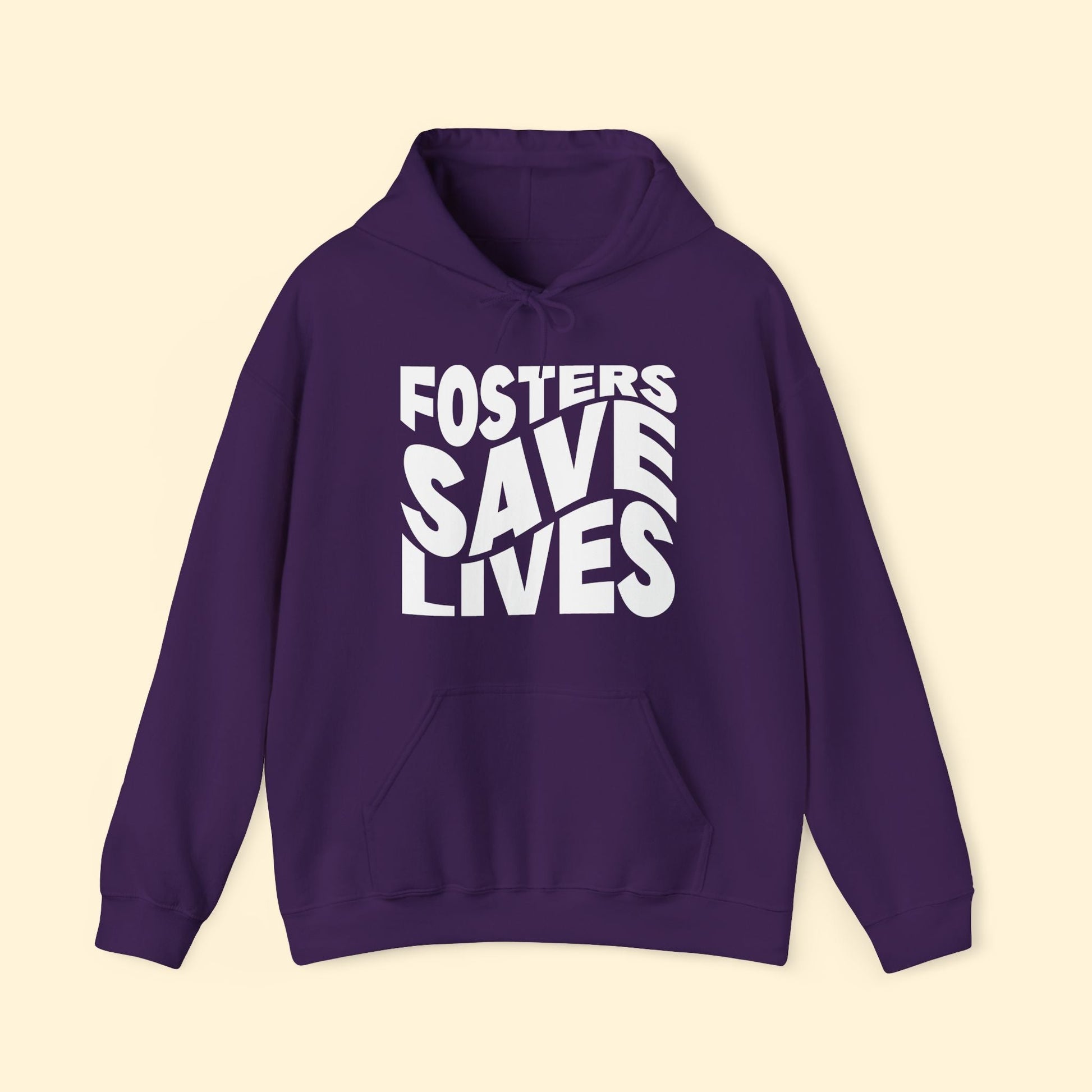 Fosters Save Lives | Hooded Sweatshirt - Detezi Designs - 18238590276854052081