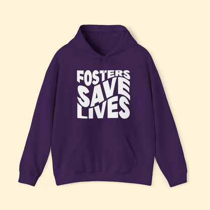 Fosters Save Lives | Hooded Sweatshirt - Detezi Designs - 18238590276854052081
