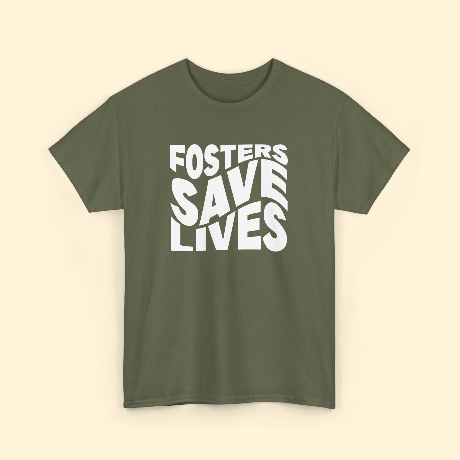 Fosters Save Lives | Text Tees - Detezi Designs - 22716690696053659105