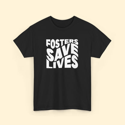 Fosters Save Lives | Text Tees - Detezi Designs - 23395334847862534903