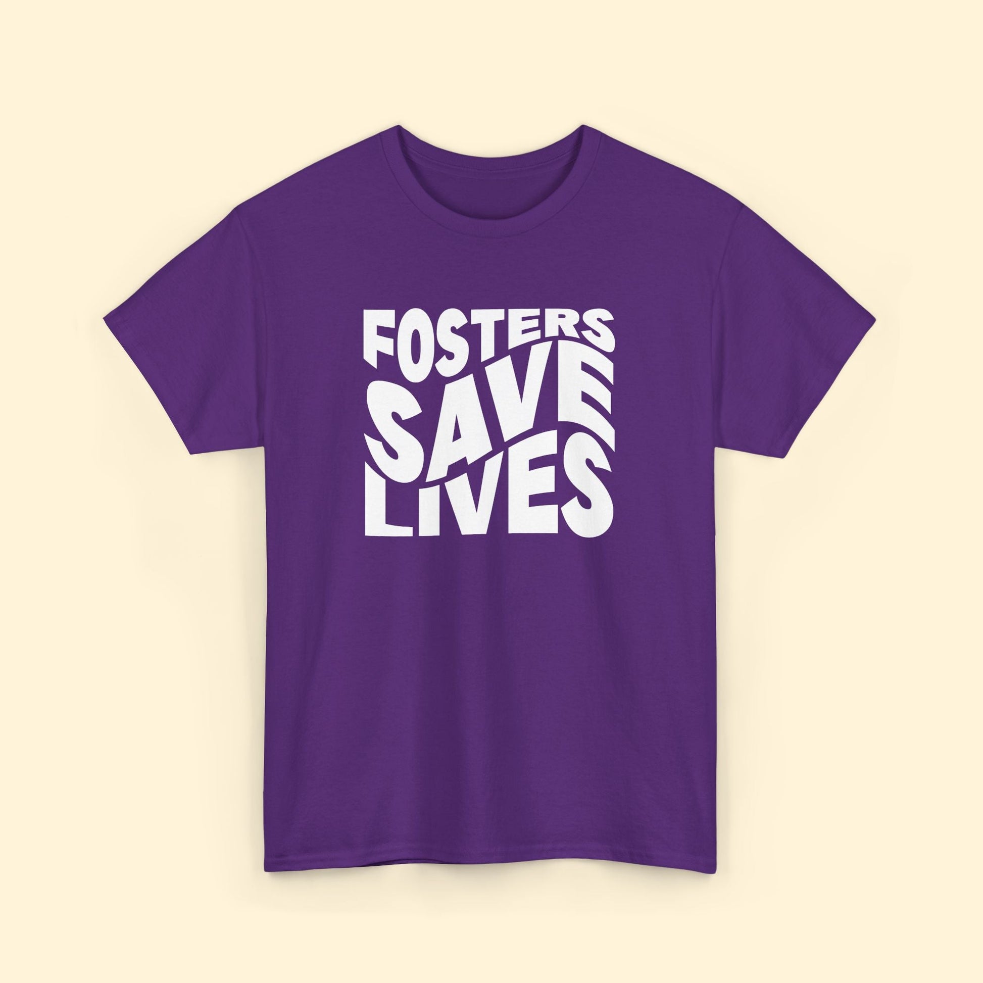 Fosters Save Lives | Text Tees - Detezi Designs - 23862352853535314468