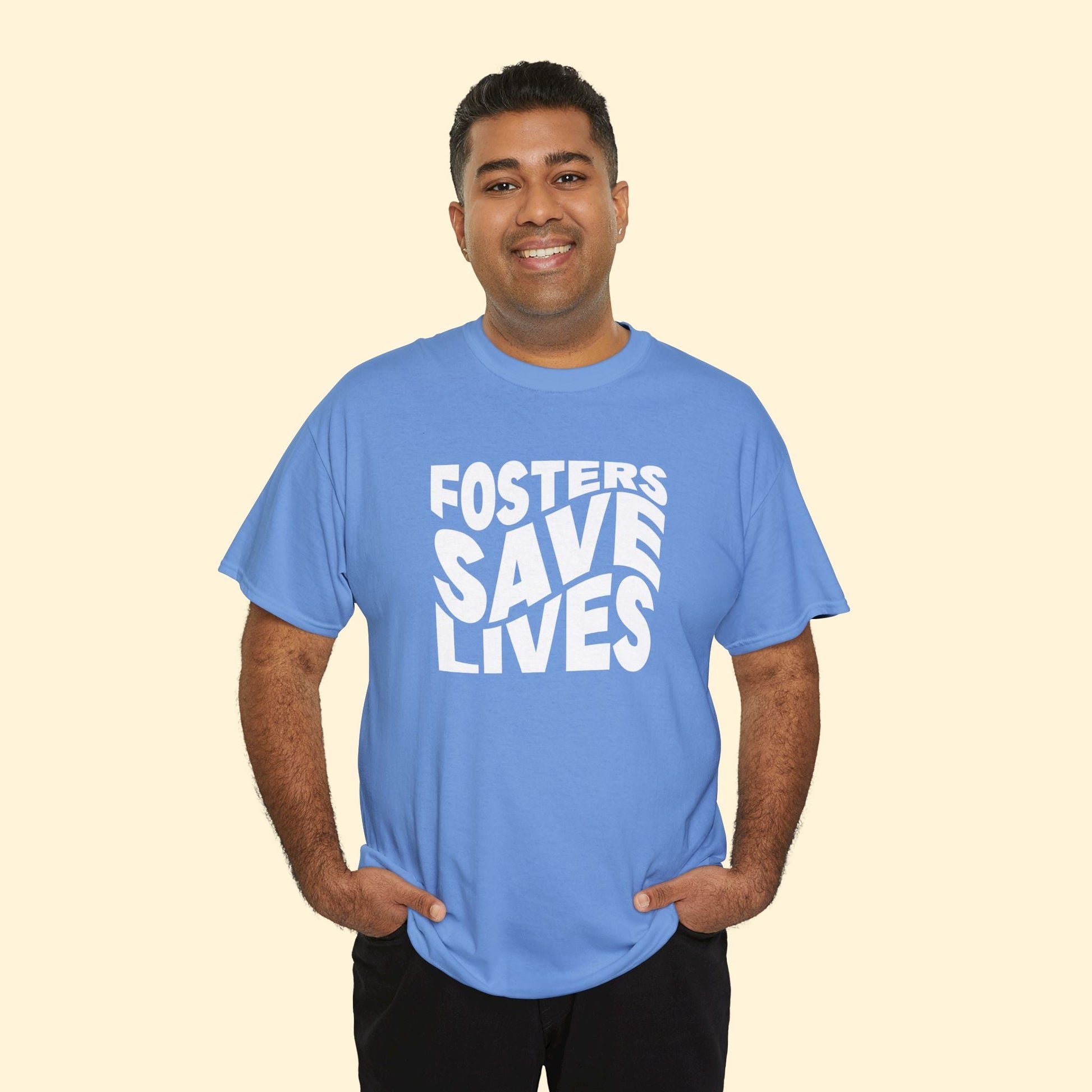 Fosters Save Lives | Text Tees - Detezi Designs - 23862352853535314468