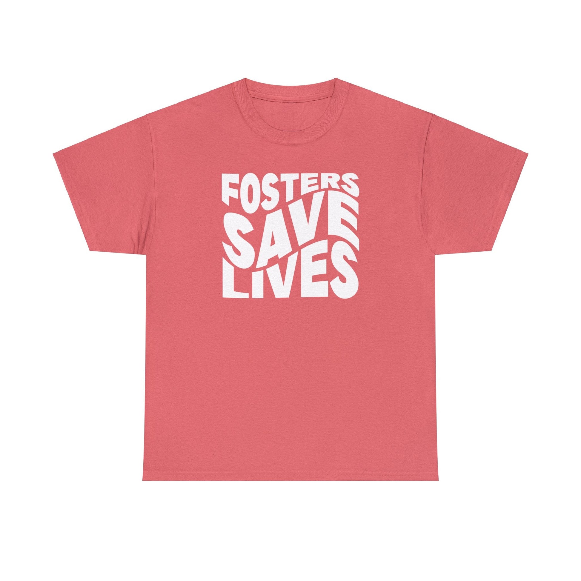 Fosters Save Lives | Text Tees - Detezi Designs-24214284568178273120