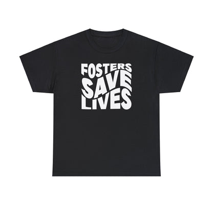 Fosters Save Lives | Text Tees - Detezi Designs-27600944969049805419