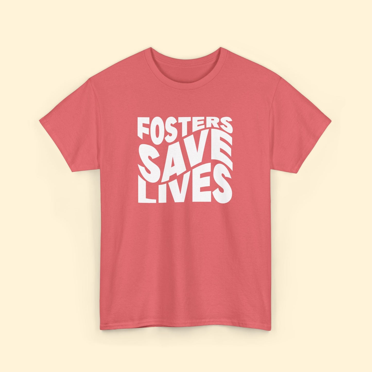 Fosters Save Lives | Text Tees - Detezi Designs - 30661004383917359982