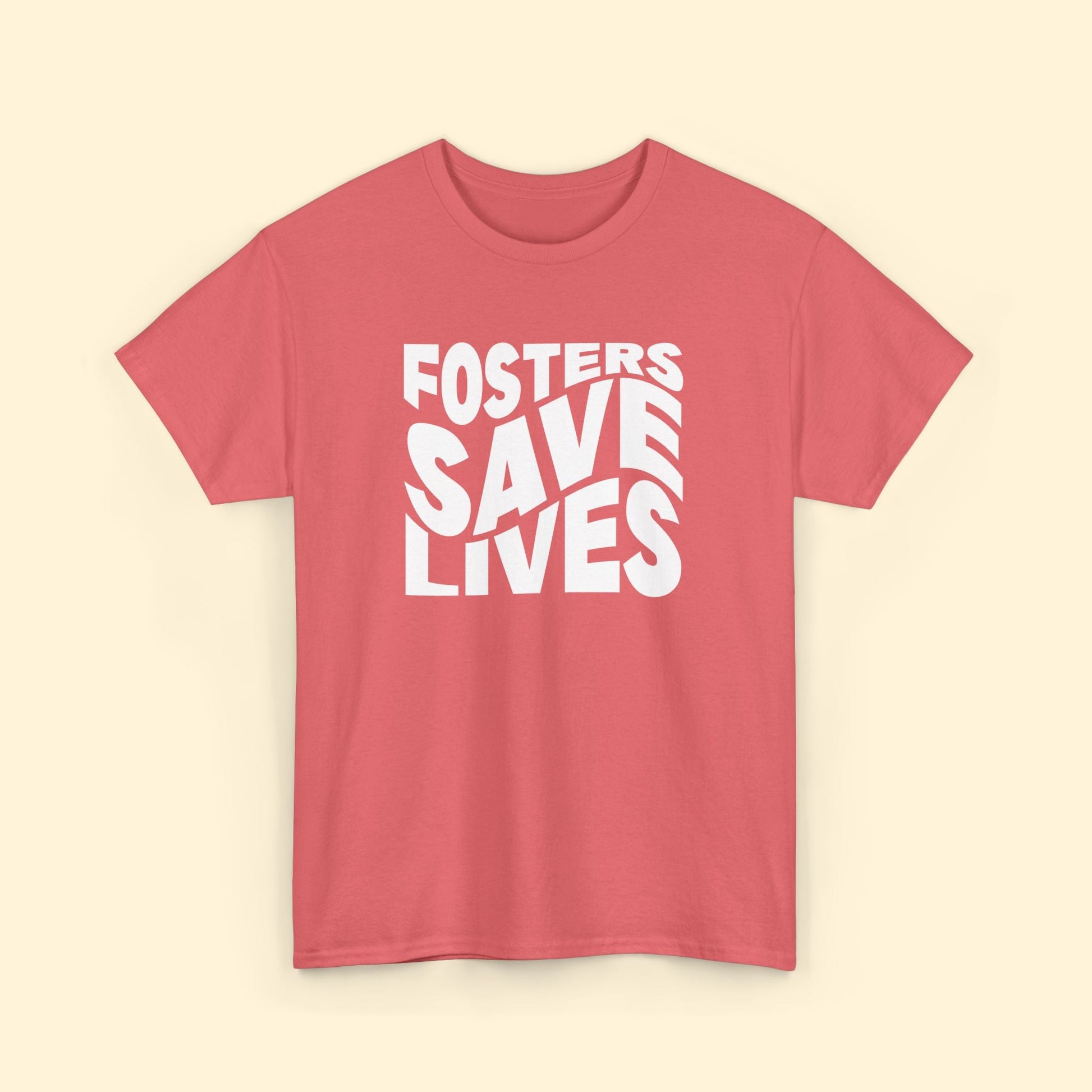 Fosters Save Lives | Text Tees - Detezi Designs - 30661004383917359982