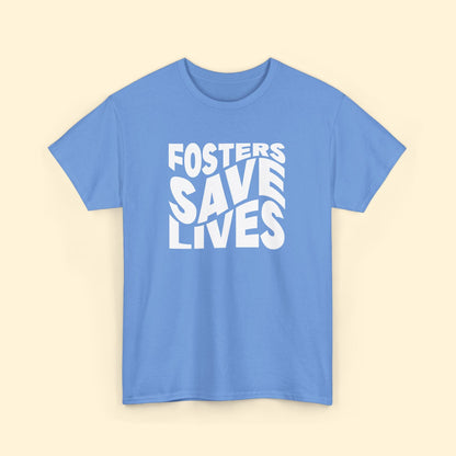 Fosters Save Lives | Text Tees - Detezi Designs - 65055405729745102147