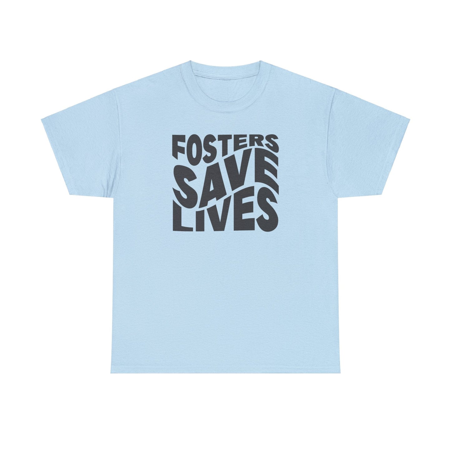 Fosters Save Lives | Text Tees - Detezi Designs-89503804035217421397