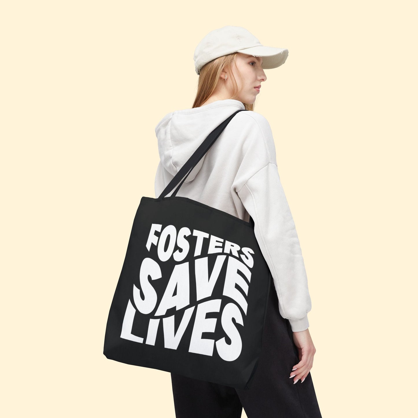 Fosters Save Lives | Tote Bag - Detezi Designs - 14833319064629733051