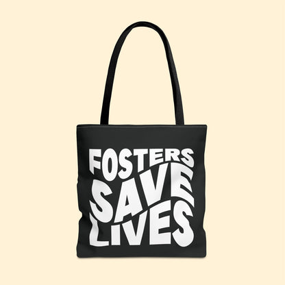 Fosters Save Lives | Tote Bag - Detezi Designs - 14833319064629733051