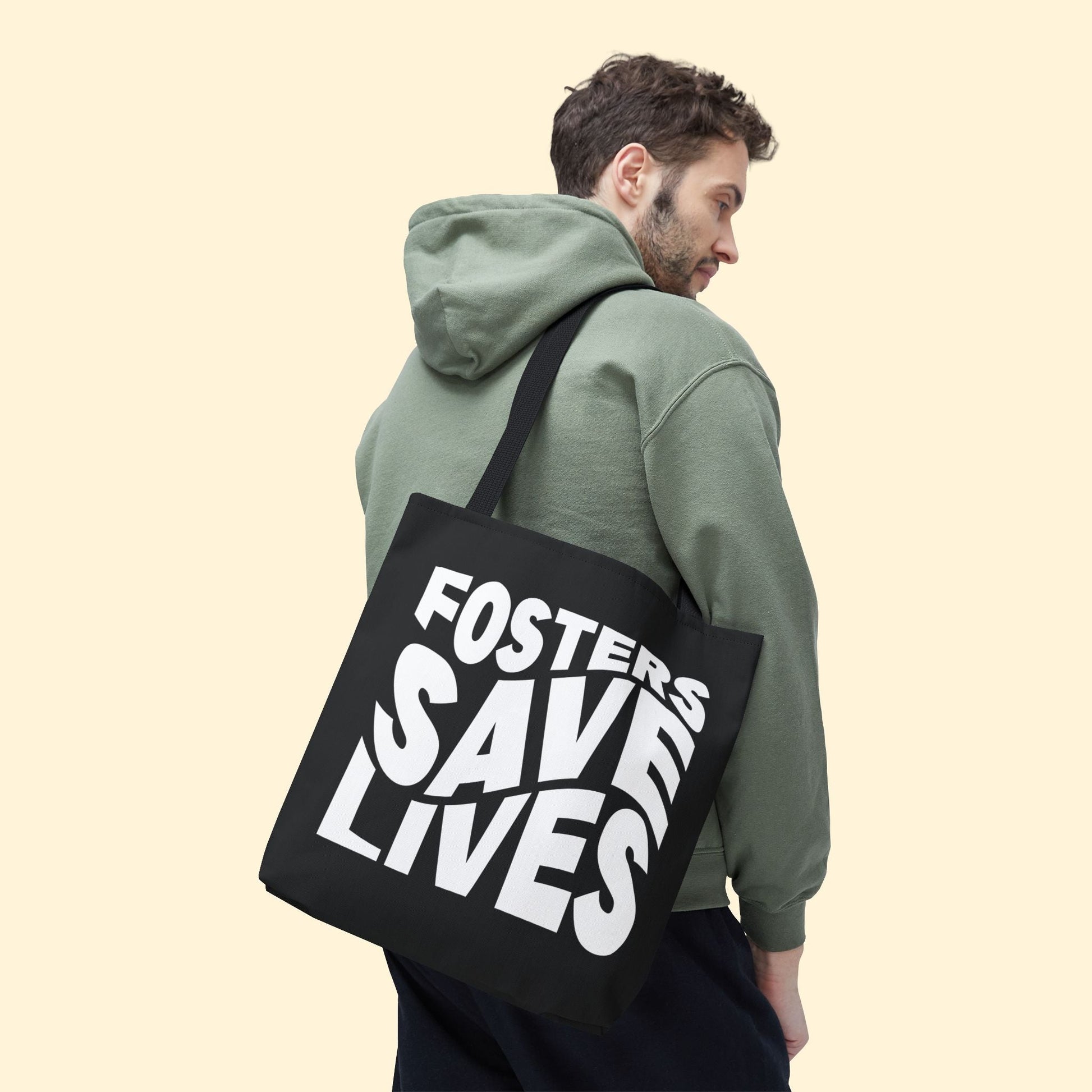 Fosters Save Lives | Tote Bag - Detezi Designs - 14833319064629733051