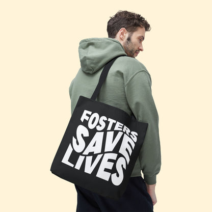Fosters Save Lives | Tote Bag - Detezi Designs - 14833319064629733051