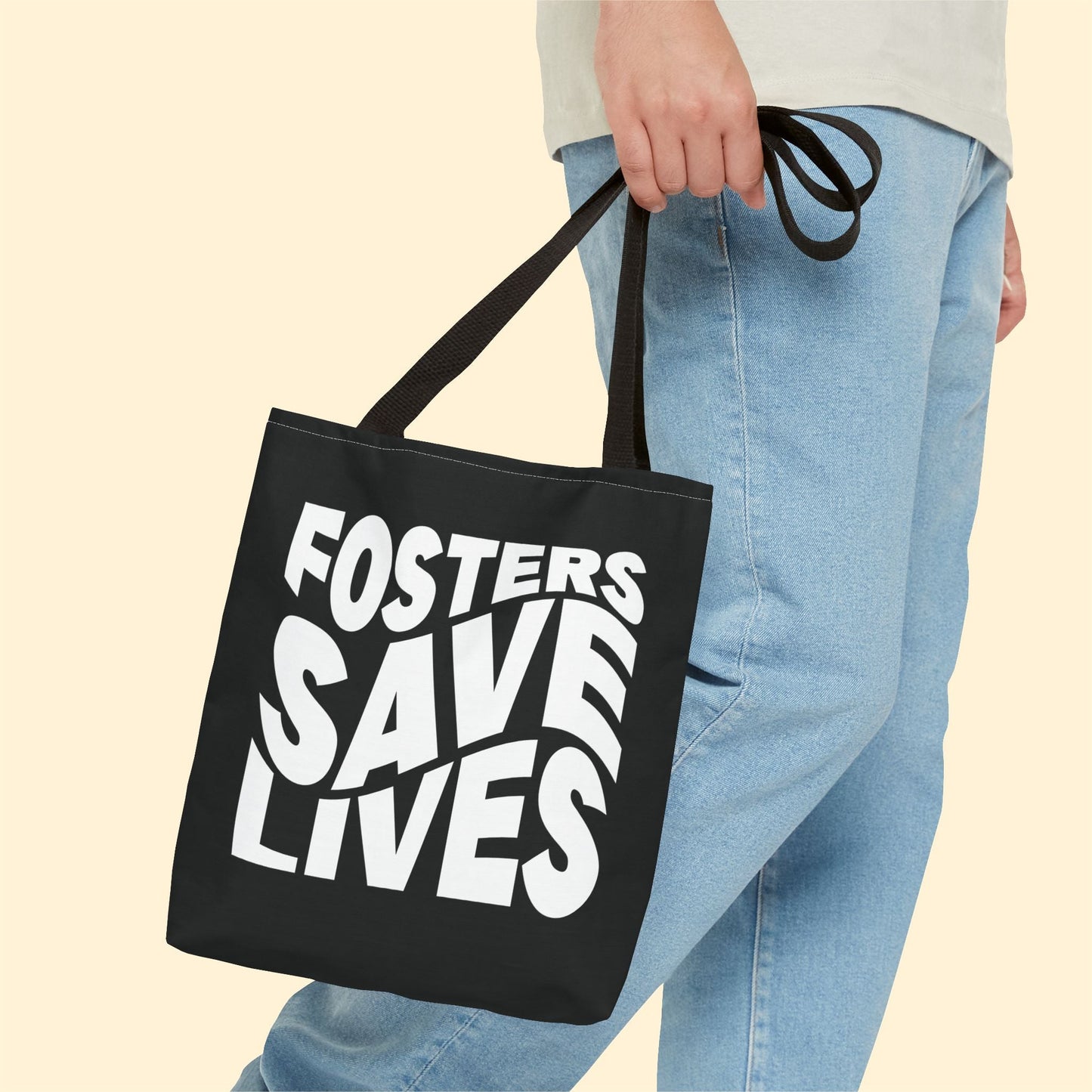 Fosters Save Lives | Tote Bag - Detezi Designs - 14833319064629733051