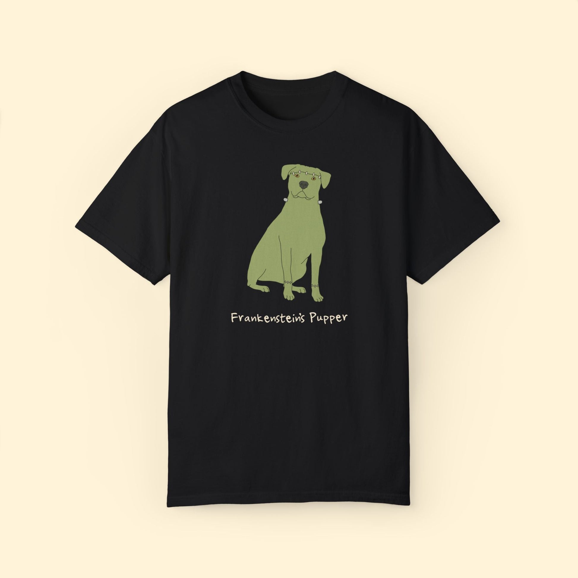 Frankenstein's Pupper | Comfort Colors Unisex T-shirt - Detezi Designs - 17079999344938244698