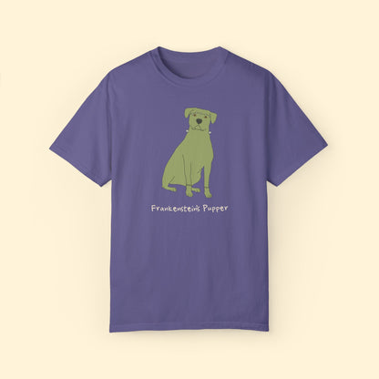 Frankenstein's Pupper | Comfort Colors Unisex T-shirt - Detezi Designs - 22990982635361109979