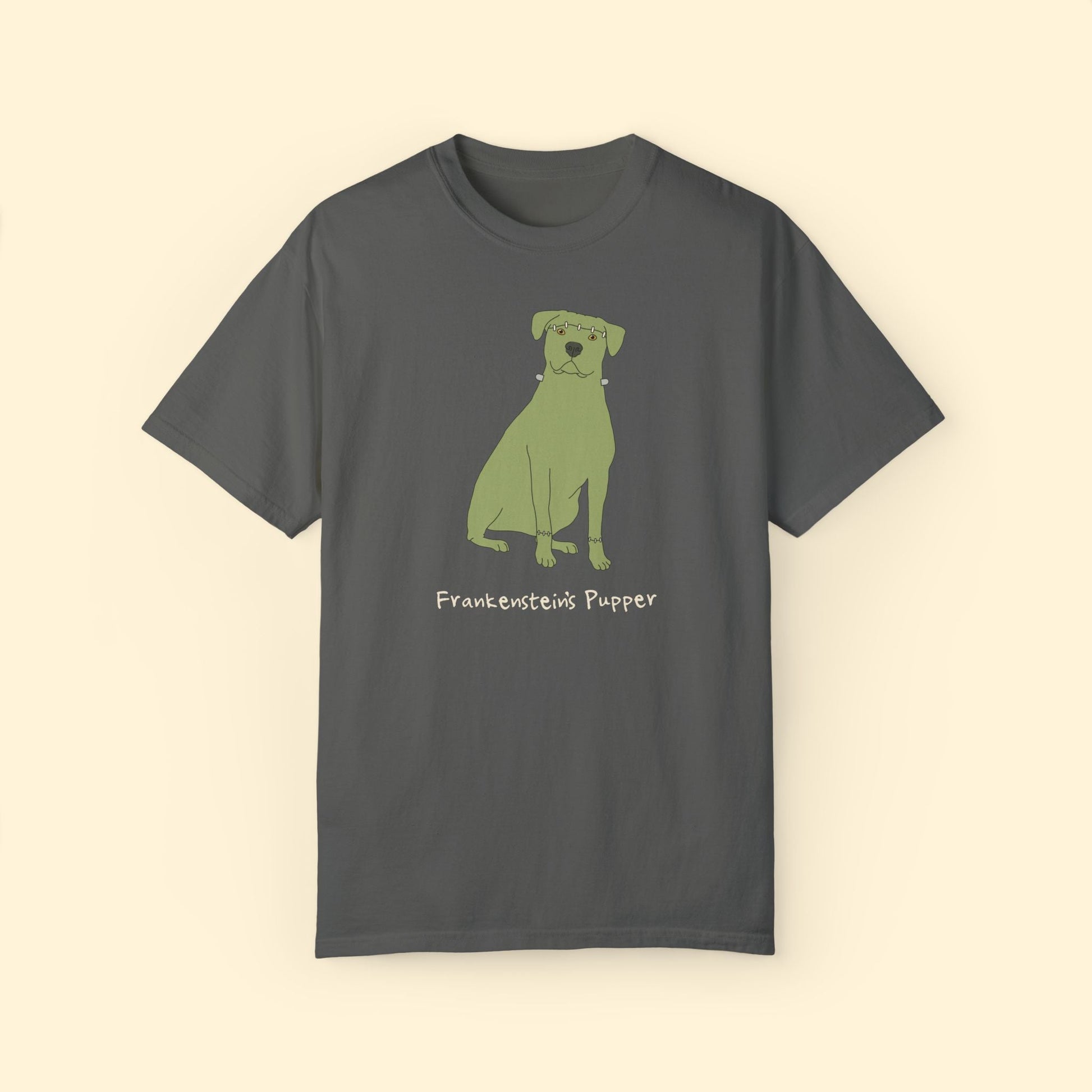 Frankenstein's Pupper | Comfort Colors Unisex T-shirt - Detezi Designs - 25786499656265012142