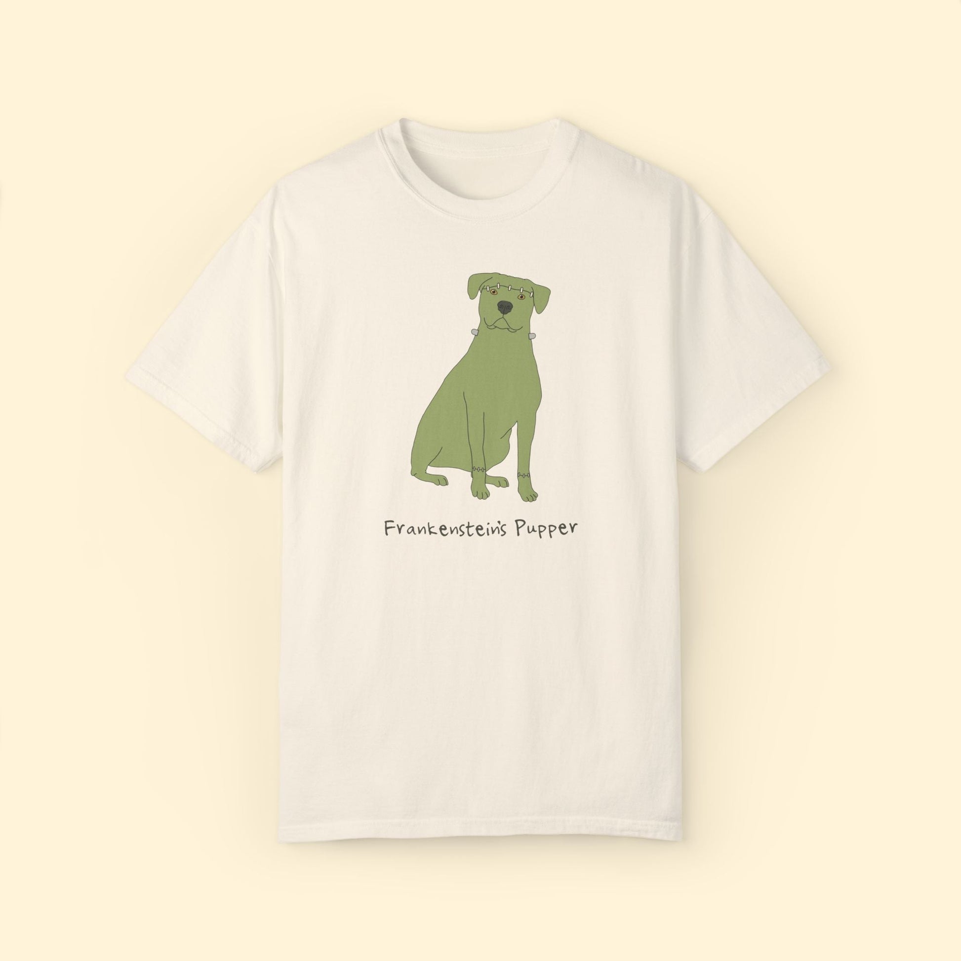 Frankenstein's Pupper | Comfort Colors Unisex T-shirt - Detezi Designs - 31587648952466122343