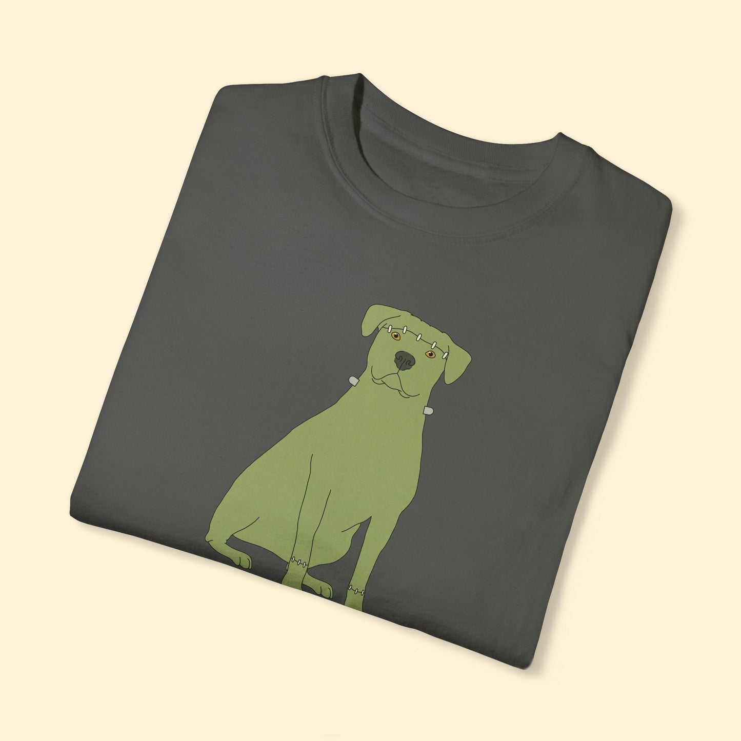 Frankenstein's Pupper | Comfort Colors Unisex T-shirt - Detezi Designs - 33877146656994214019