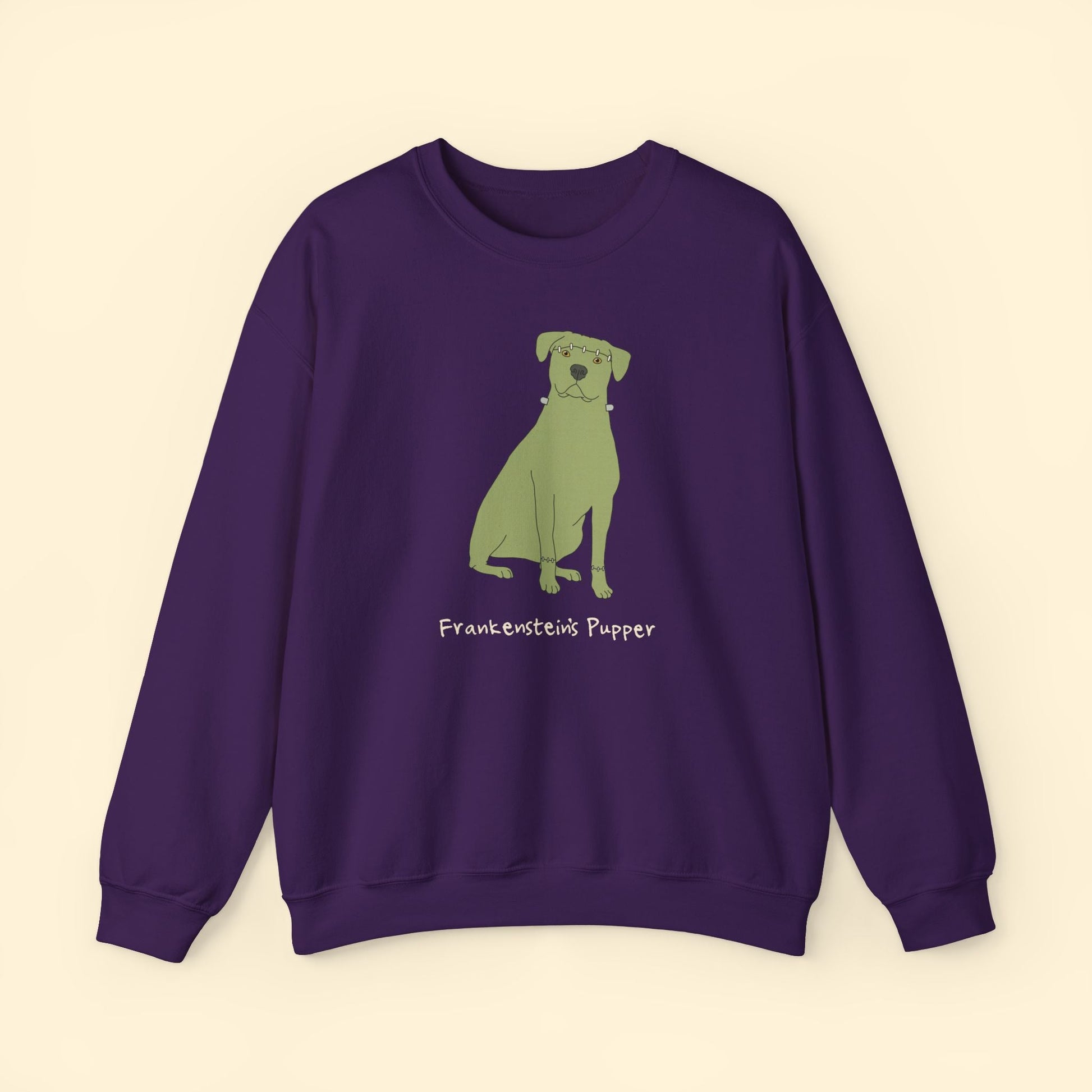 Frankenstein's Pupper | Crewneck Sweatshirt - Detezi Designs - 20708351866270571768