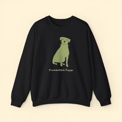 Frankenstein's Pupper | Crewneck Sweatshirt - Detezi Designs - 22912628344038041418