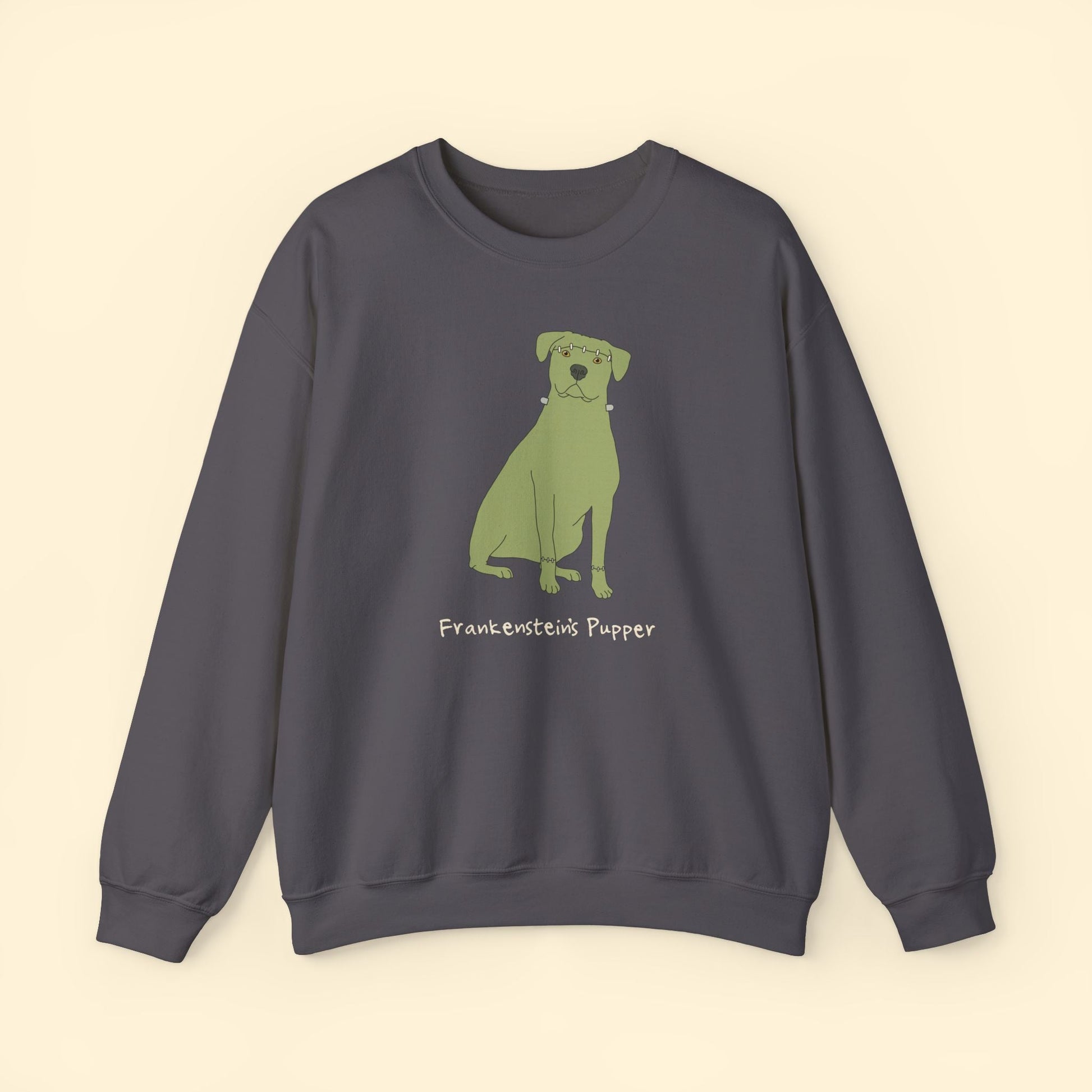 Frankenstein's Pupper | Crewneck Sweatshirt - Detezi Designs - 84402373043296287684