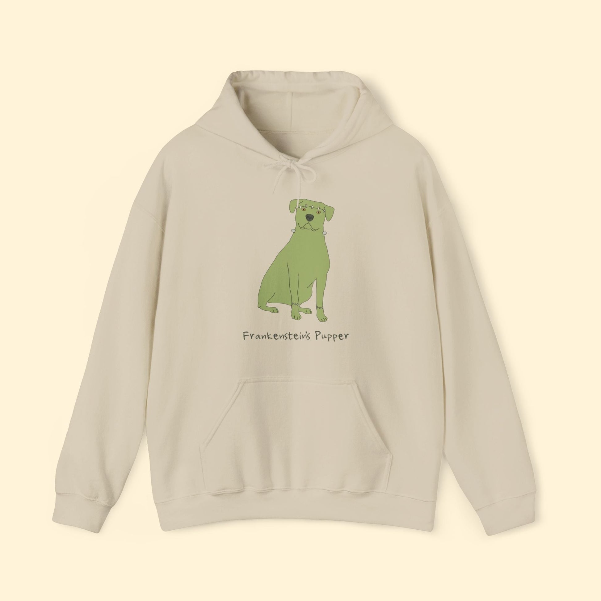 Frankenstein's Pupper | Hooded Sweatshirt - Detezi Designs - 11023786850961477852