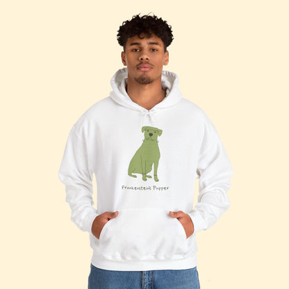 Frankenstein's Pupper | Hooded Sweatshirt - Detezi Designs - 15634792165872546392