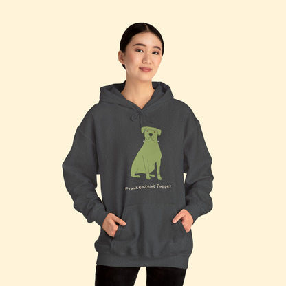 Frankenstein's Pupper | Hooded Sweatshirt - Detezi Designs - 15634792165872546392