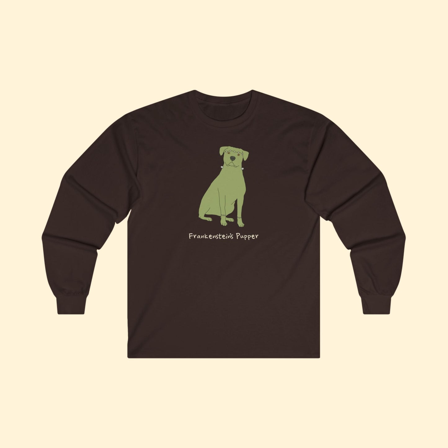 Frankenstein's Pupper | Long Sleeve Tee - Detezi Designs - 21018961185836231054