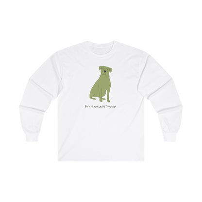 Frankenstein's Pupper | Long Sleeve Tee - Detezi Designs - 27086716971119678464