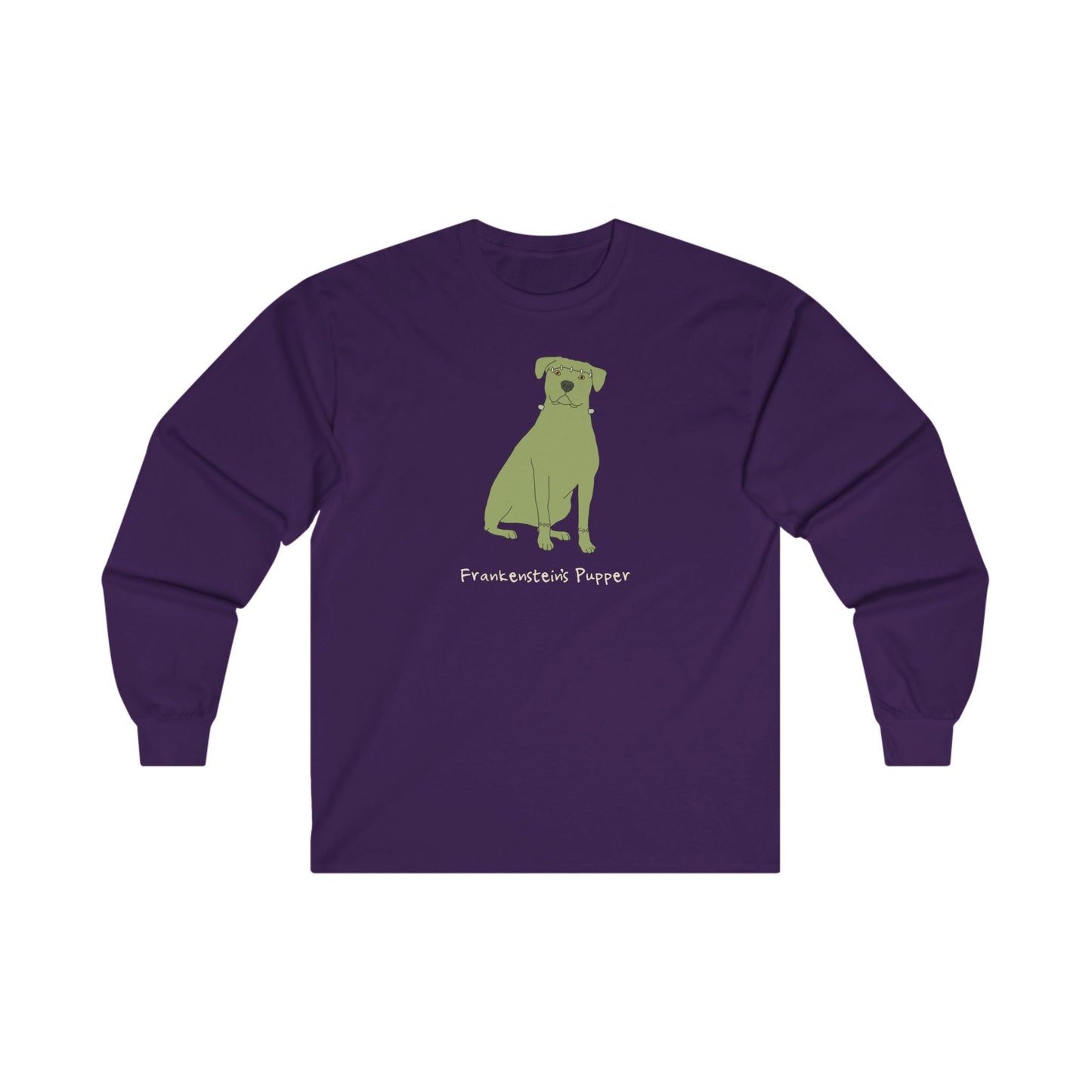 Frankenstein's Pupper | Long Sleeve Tee - Detezi Designs - 33987098723119156708