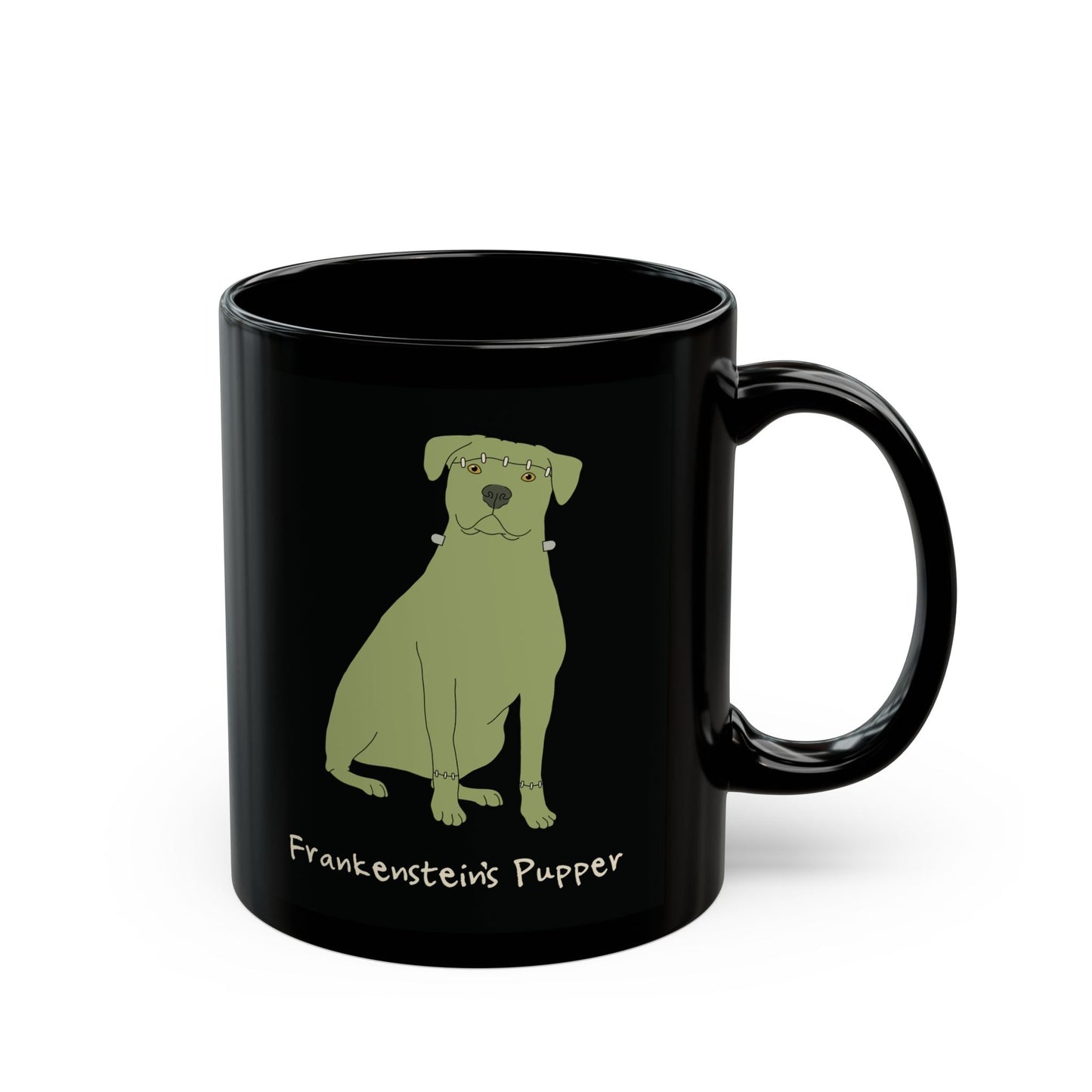 Frankenstein's Pupper | Mug - Detezi Designs - 12082840784972502340