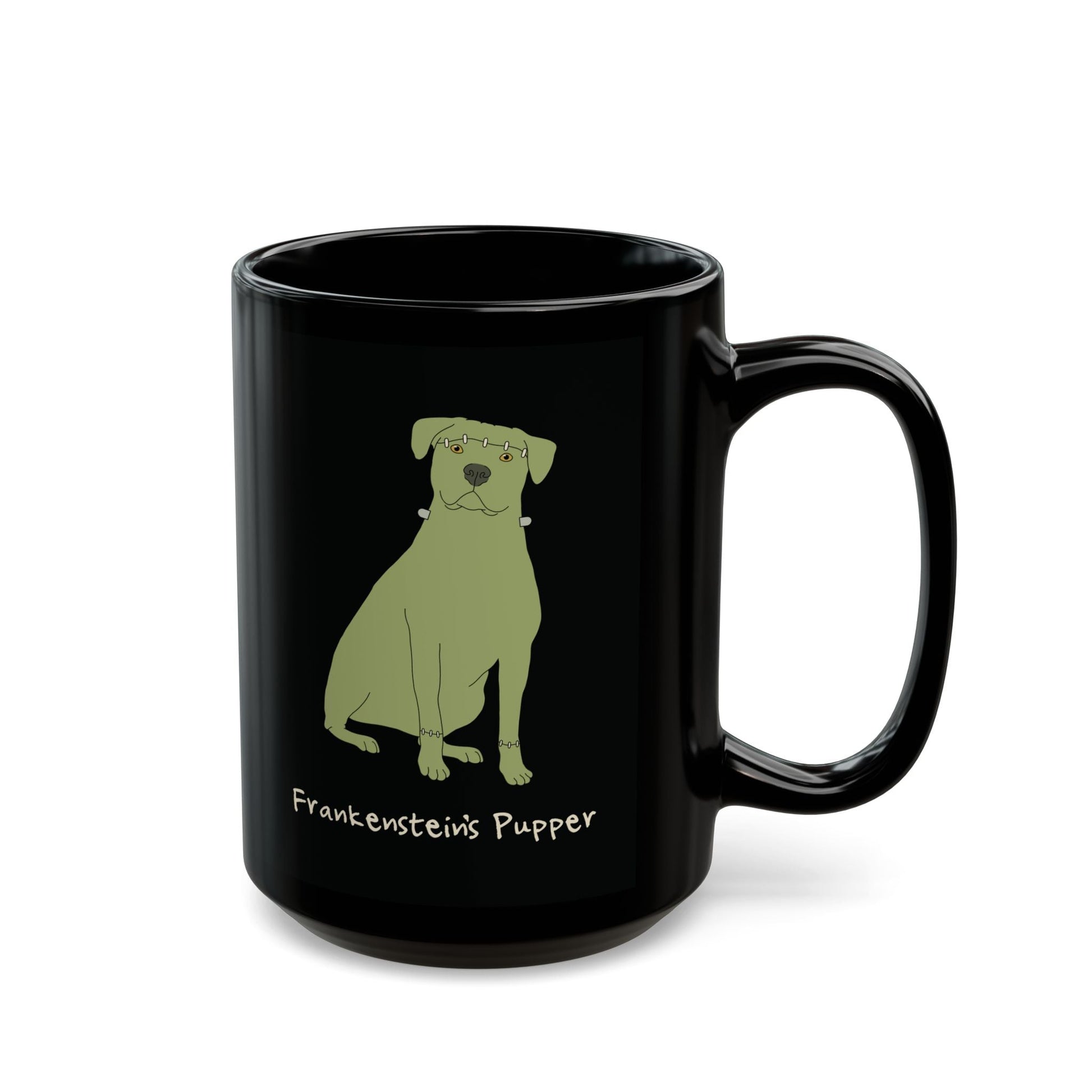 Frankenstein's Pupper | Mug - Detezi Designs - 12082840784972502340