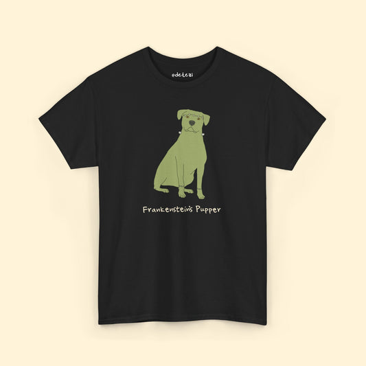 Frankenstein's Pupper | T-shirt - Detezi Designs - 20426909516575785684