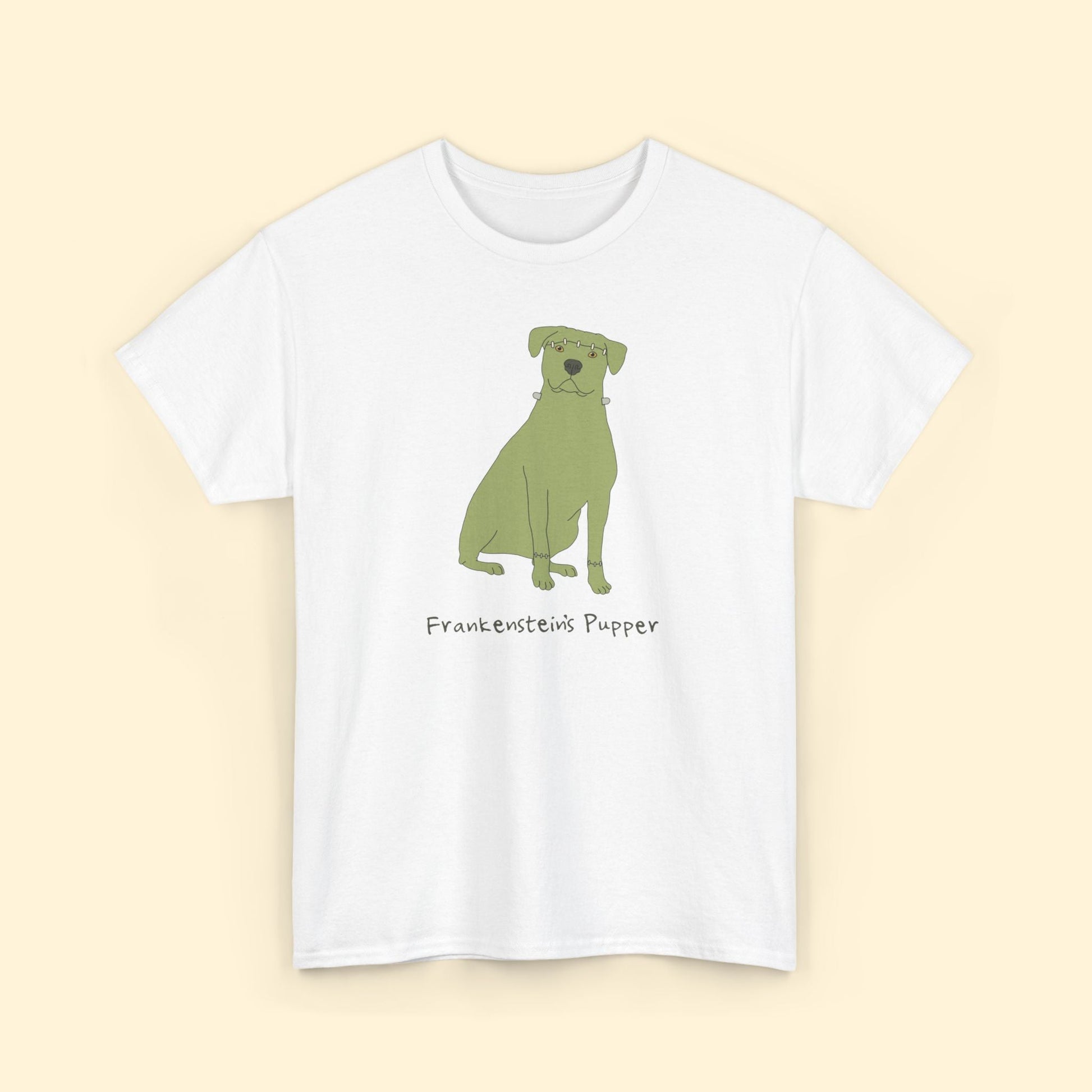 Frankenstein's Pupper | T-shirt - Detezi Designs - 48390410219773218409