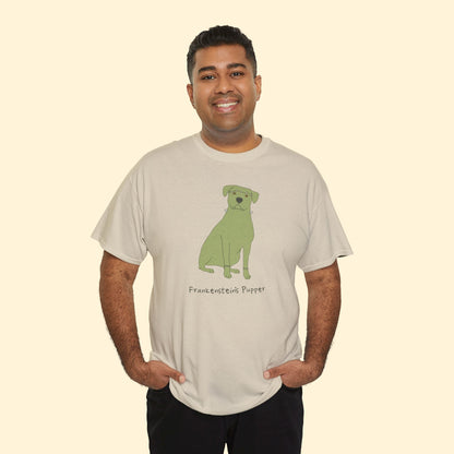 Frankenstein's Pupper | T-shirt - Detezi Designs - 48390410219773218409