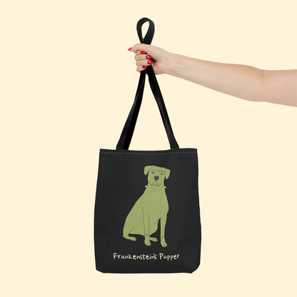 Frankenstein's Pupper | Tote Bag - Detezi Designs - 21696326801696798852