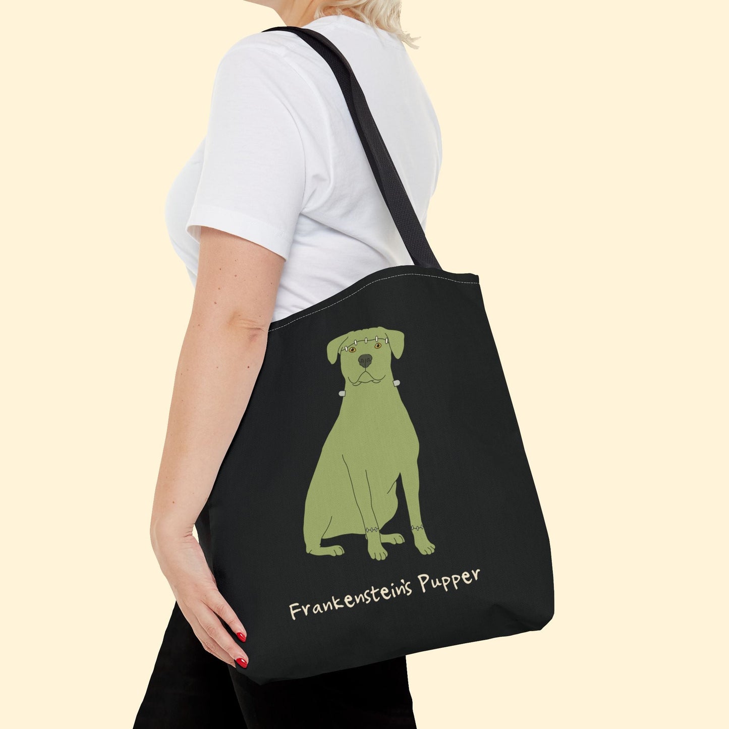 Frankenstein's Pupper | Tote Bag - Detezi Designs - 21696326801696798852