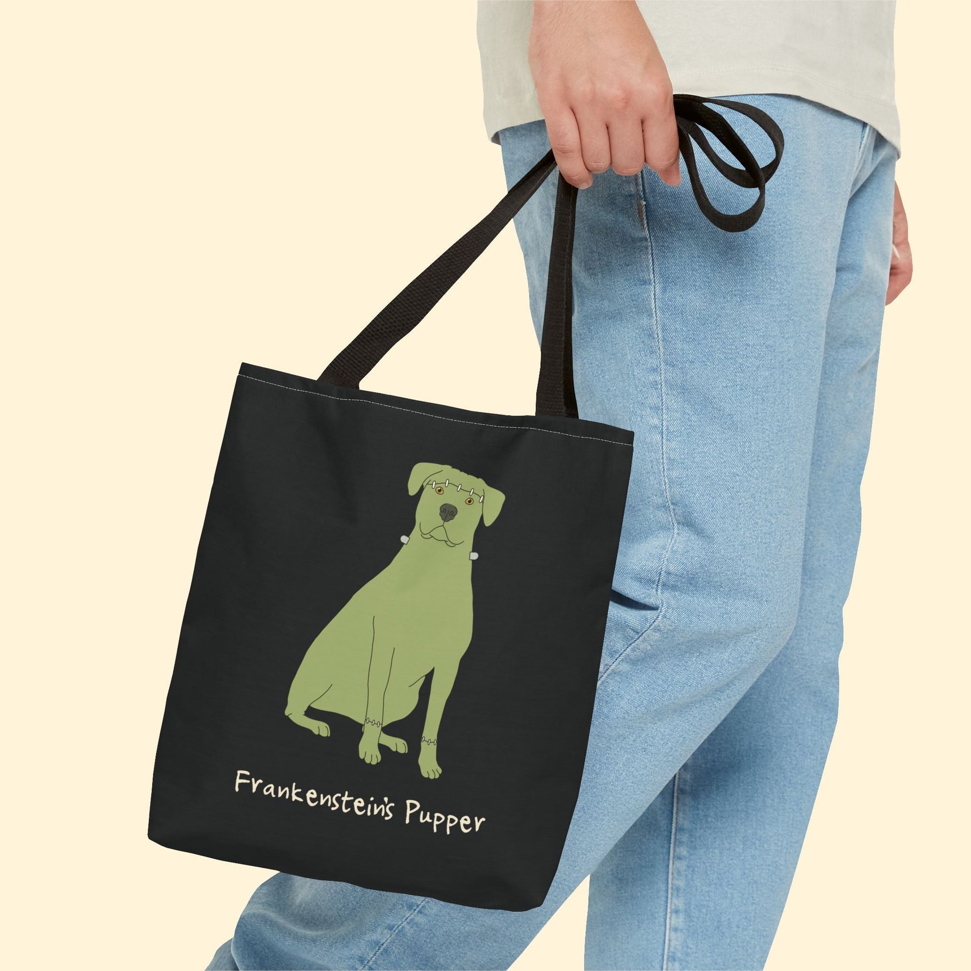 Frankenstein's Pupper | Tote Bag - Detezi Designs - 21696326801696798852