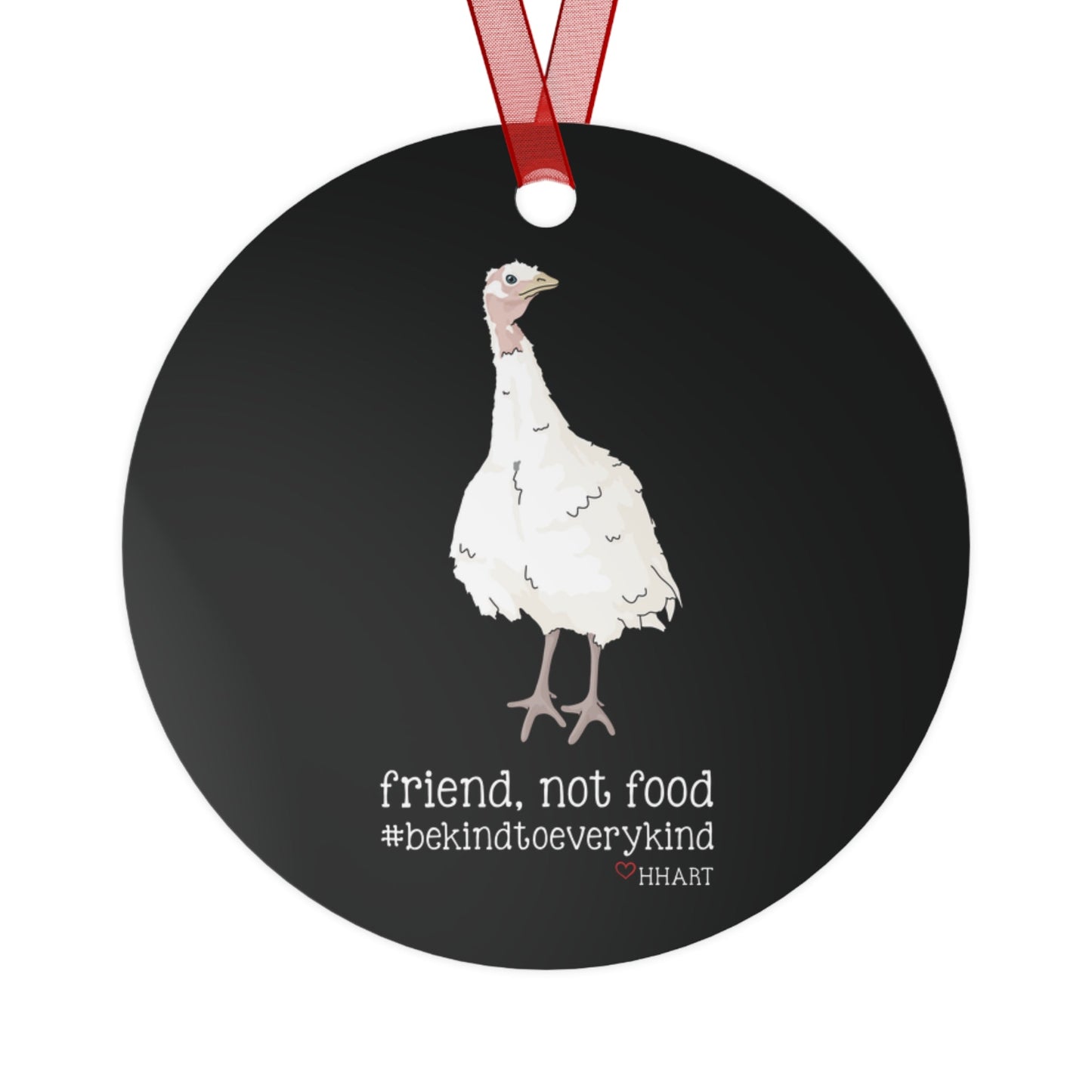 Friend | FUNDRAISER for HHART | 2024 Holiday Ornament - Detezi Designs - 73003084357300650678