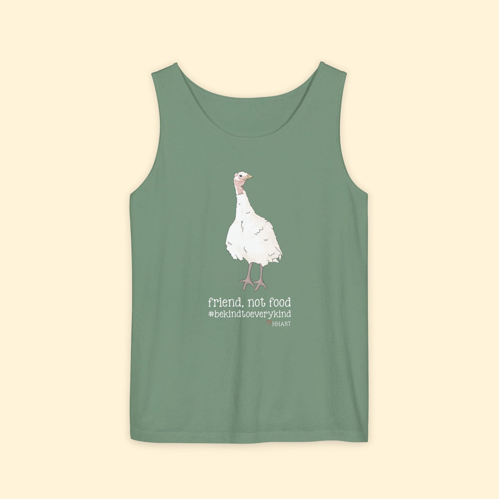 Friend | FUNDRAISER for HHART | Comfort Colors Tank Top - Detezi Designs - 11833588296582306518