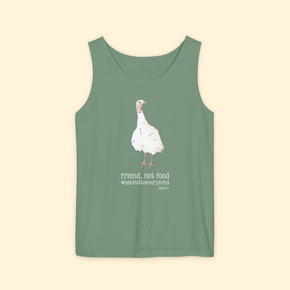 Friend | FUNDRAISER for HHART | Comfort Colors Tank Top - Detezi Designs - 11833588296582306518