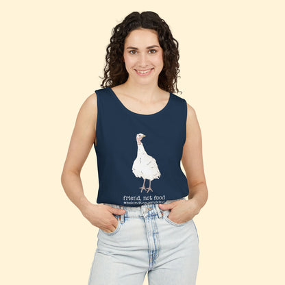 Friend | FUNDRAISER for HHART | Comfort Colors Tank Top - Detezi Designs - 27908465358007899032